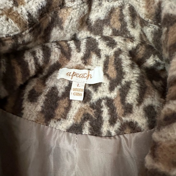 Leopard dress coat from Buckle large - Picture 4 of 4